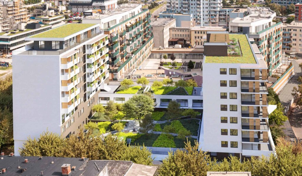 Vizualizácia projektu Green Atrium